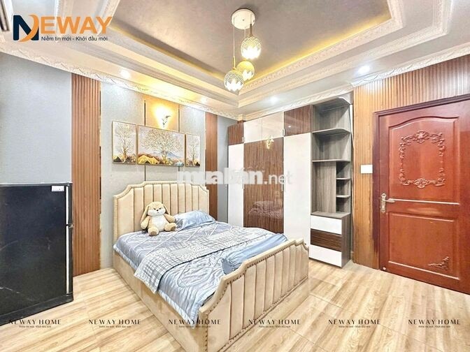 STUDIO FULL NỘI THẤT, MỚI 100% TONE CUNG ĐIỆN, SẠCH SẼ, AN NINH
