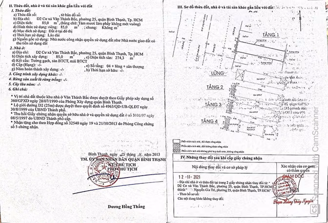 Bán nhà mặt tiền Nguyễn Gia Trí, 85m2, 5 tầng, HDT 50tr/th, Giá 30 tỷ