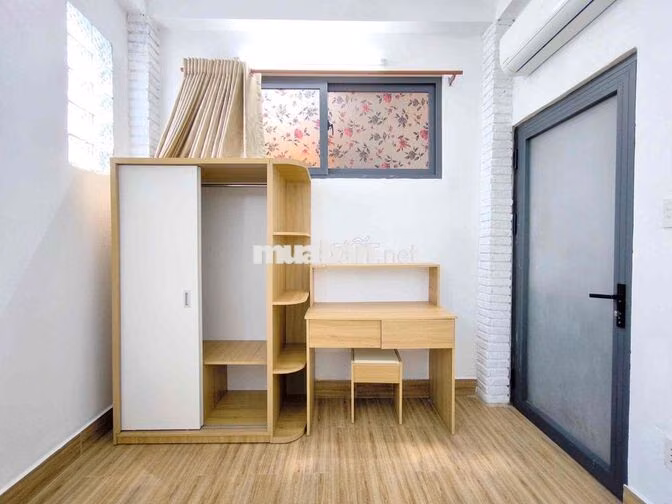 cho thuê 2pn bancong rộng 60m2 sát cầu nguyễn văn cừ,đh sư phạm,sgu