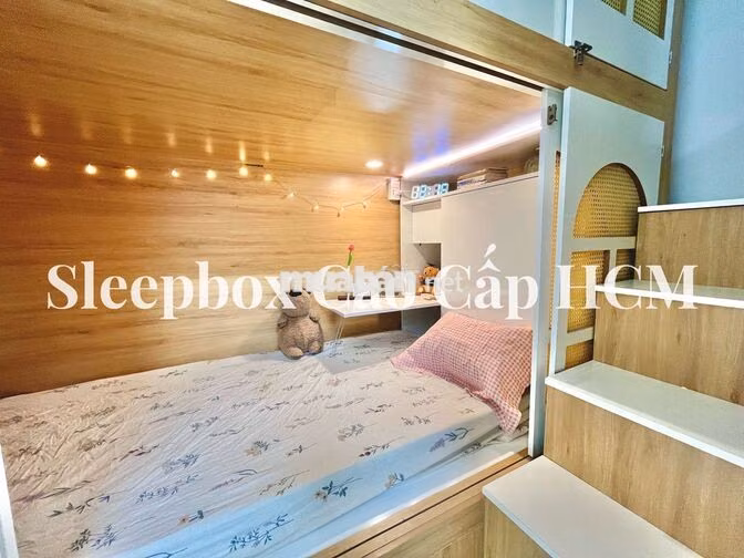 PHÒNG TRỌ 1 NGƯỜI Ở SLEEPBOX Q12 VƯỜN LÀI DH NGUYỄN TẤT THÀNH 1,5TR