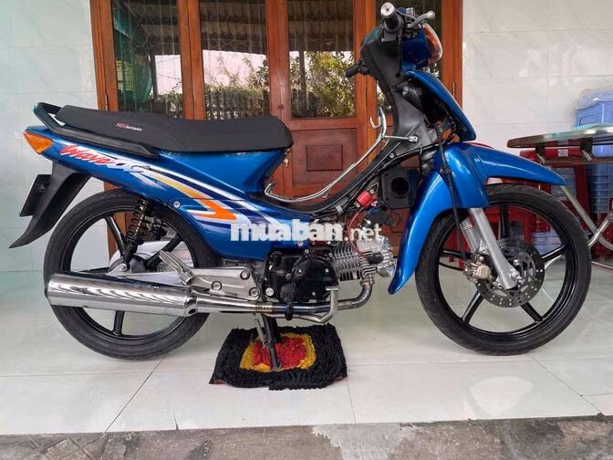 Honda Wave Alpha Xanh 12/54 dên ipon fi 4val