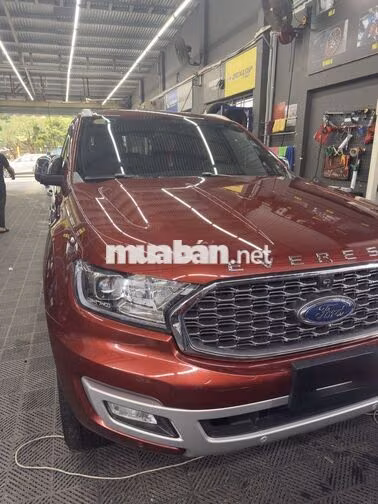 Ford Everest Titanium 4x2 2021 Đỏ 23.000km