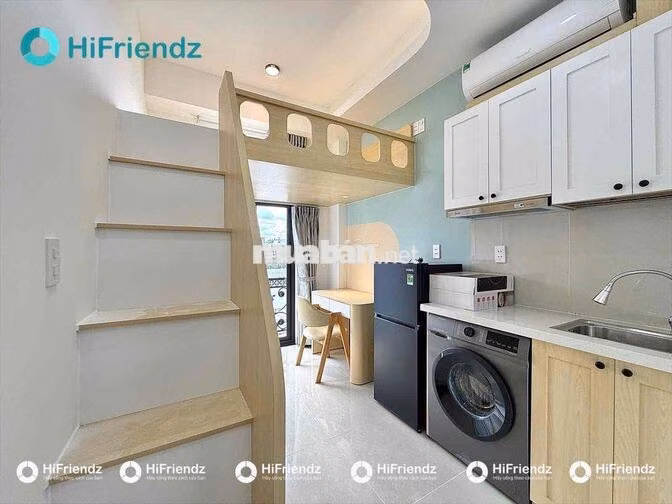 DUPLEX FULL NỘI THẤT BAN CÔNG ĐI BỘ QUA IUH CƠ SỞ 3