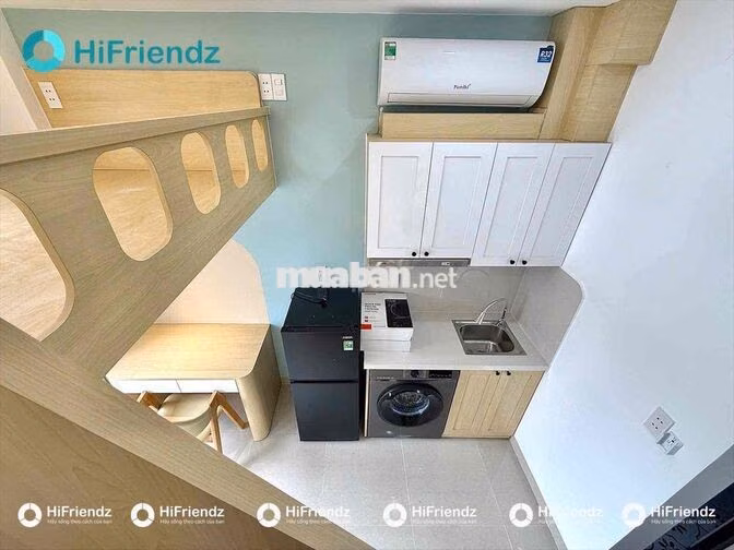 DUPLEX FULL NỘI THẤT BAN CÔNG ĐI BỘ QUA IUH CƠ SỞ 3