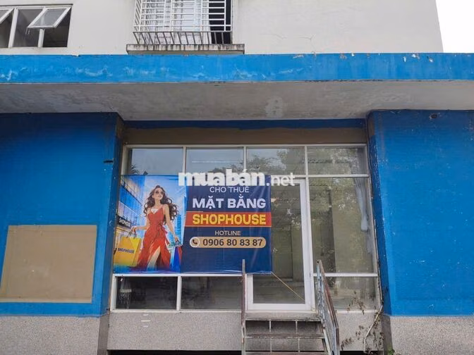 CHÍNH CHỦ CHO THUÊ 255M2 SHOPHOUSE D1 PHÚ LỢI, QUẬN 8