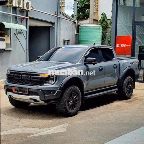 Ford Raptor 2023 Xám Xi măng nhập Thái