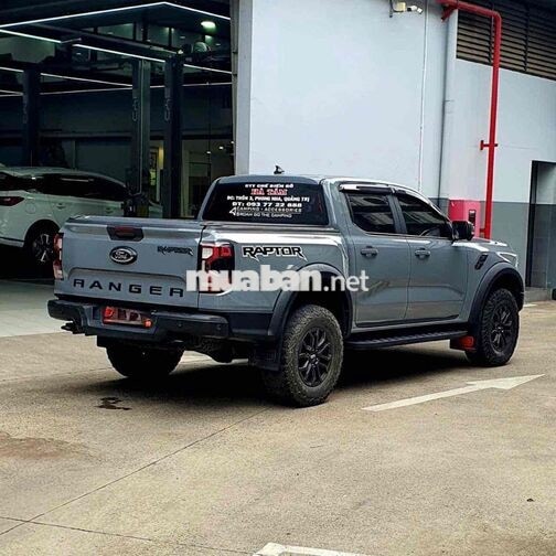 Ford Raptor 2023 Xám Xi măng nhập Thái