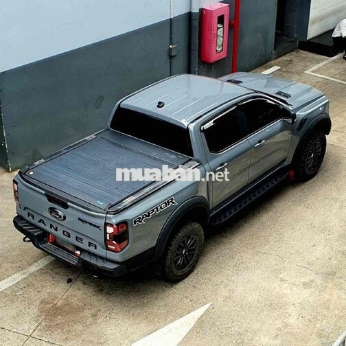 Ford Raptor 2023 Xám Xi măng nhập Thái
