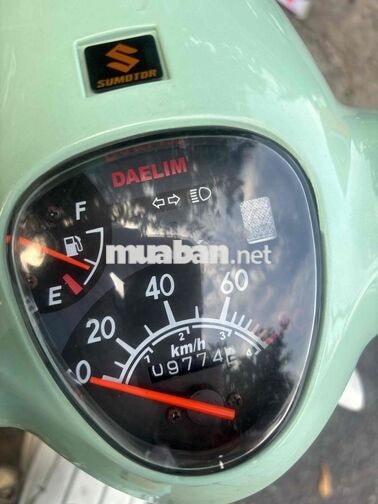 Daelim Sumotor 50 Xanh ngọc 9774 km