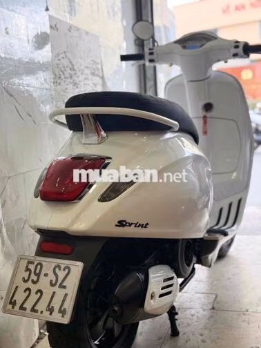 Vespa Sprint 2015 Trắng Justin Bieber . BSTP 9 Chủ