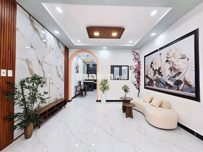 Nhỉnh 4 tỷ-nhà mới đẹp Lê Văn Quới 80m2-3pn- Hẻm xe hơi-full nội thất.