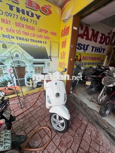 Piaggio Vespa Trắng Phun xăng điện tử TPHCM