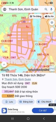 bán đất mặt tiền đường mới.dt761 . có sẵn nhà cấp bốn .đồng hồ điện
