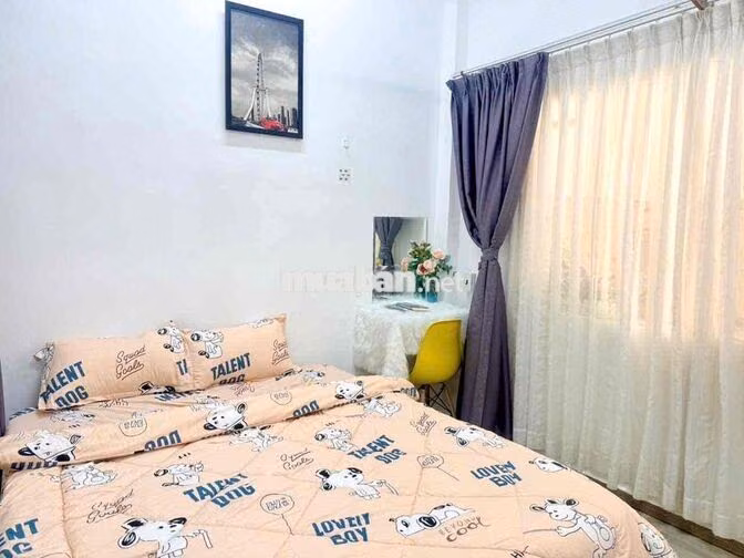 Ngay Metro văn thánh 1pn tách bếp máy giặt riêng full nội thất cạnh Q1