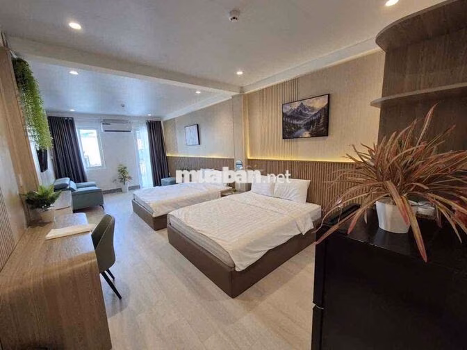 Cho thuê khách sạn MT Trần Hưng Đạo Q5 (đường 2 chiều). - Diện tích: 4