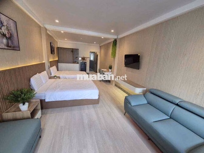 Cho thuê khách sạn MT Trần Hưng Đạo Q5 (đường 2 chiều). - Diện tích: 4