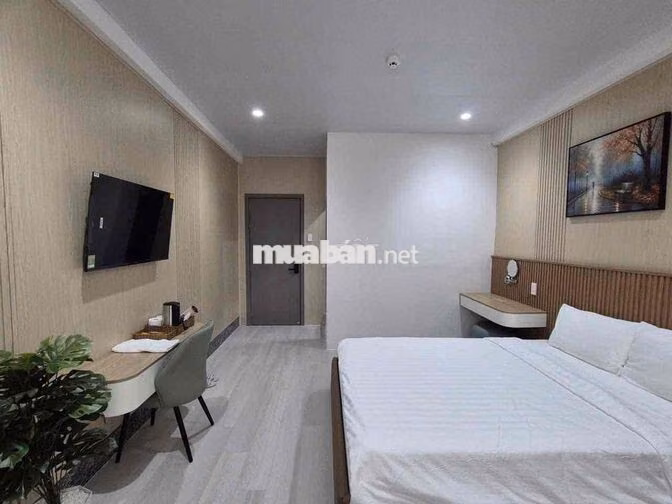 Cho thuê khách sạn MT Trần Hưng Đạo Q5 (đường 2 chiều). - Diện tích: 4