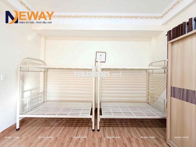 TRỐNG VÀI GIƯỜNG KTX ĐI BỘ QUA ĐH CÔNG THƯƠNG - MỚI XÂY