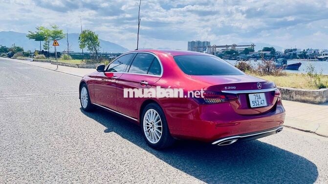 Mercedes-Benz E200 Exclusive 2021 Đỏ 58000 km