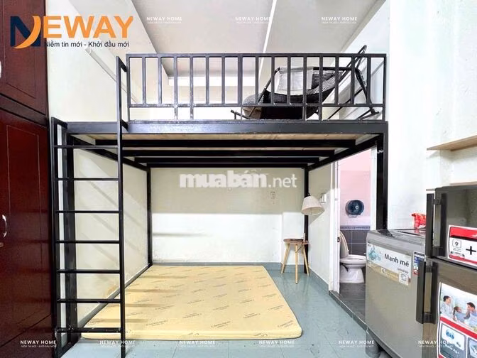 Duplex full nt có máy giặc riêng-cửa sổ trời thoáng-tiện qua VHU HUIT