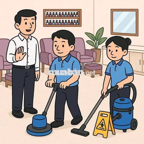 Tuyển tạp vụ toà nhà VP ngân hàng 23 Lê Duẩn Q1