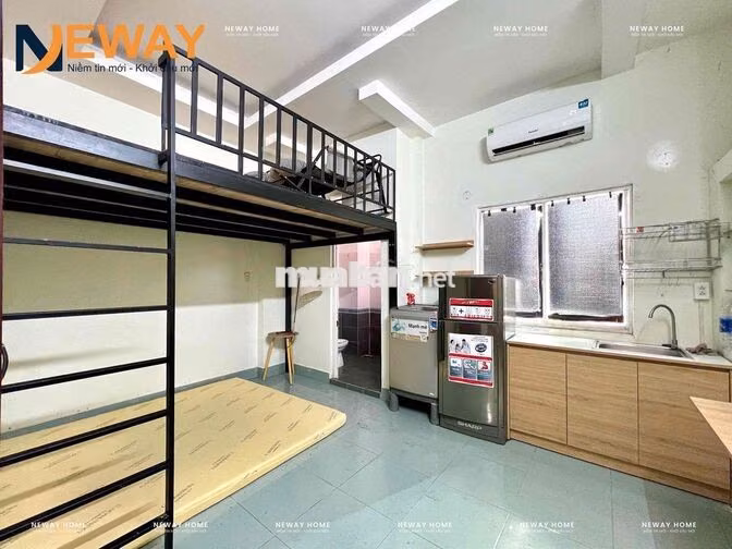 Duplex full nt có máy giặc riêng-cửa sổ trời thoáng-tiện qua VHU HUIT