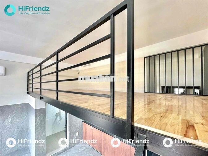 CĂN HỘ MINI CÓ GÁC CAO ĐỨNG ĐƯỢC BAN CÔNG ĐỐI DIỆN CHUNG CƯ LÊ THÀNH