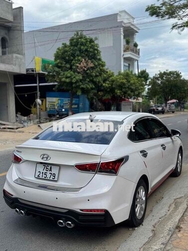 Hyundai Accent 2019 Số sàn 100000 km Trắng
