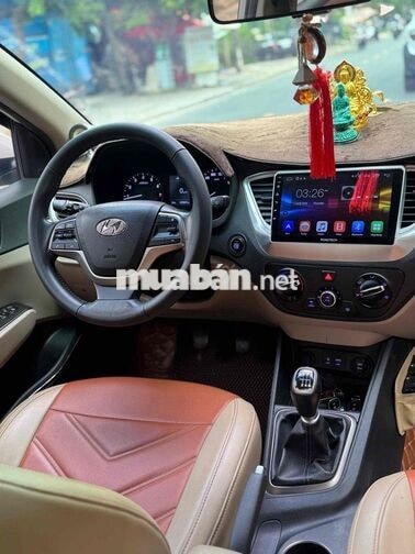 Hyundai Accent 2019 Số sàn 100000 km Trắng