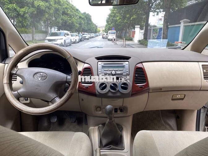 Toyota Innova G 2006 nhập Indo, Số sàn, Vàng cát