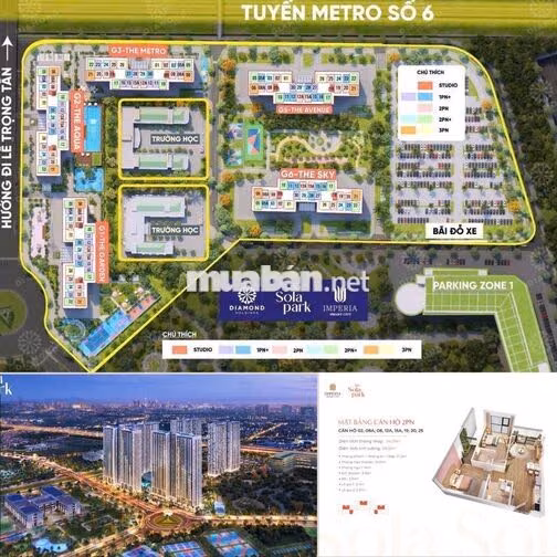 Cắt lỗ HĐMB 100tr bán G6.3x02 55m 3.4 tỷ tòa Sola Smart City