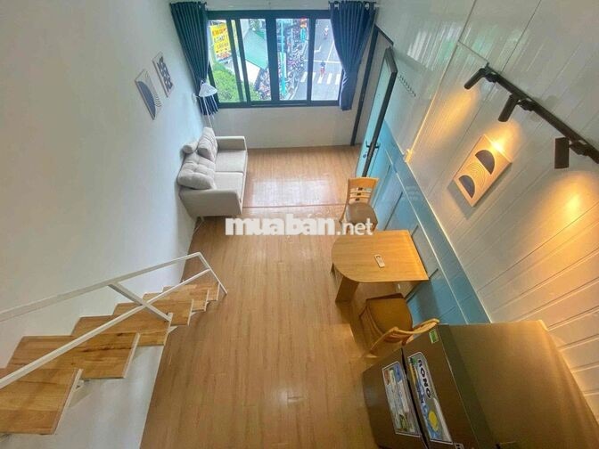 2 không gian ngủ rộng 42m2 , full nội thất như hình