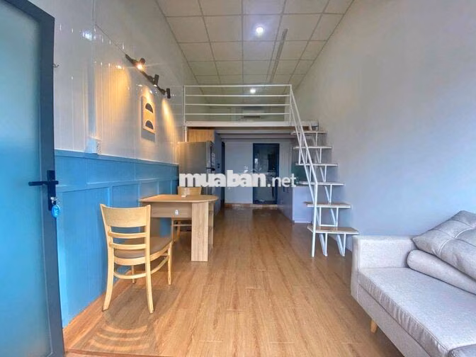 2 không gian ngủ rộng 42m2 , full nội thất như hình