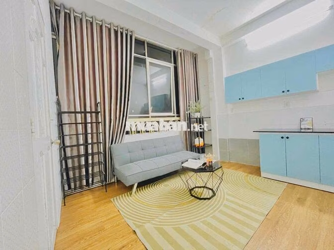 1 PHÒNG NGỦ | PHÒNG KHÁCH RỘNG 50m2 FULL NỘI THẤT QUẬN 1