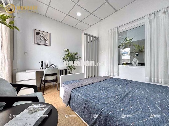 CHDV - 1PN STUDIO - BAN CÔNG FULL NỘI THẤT NGAY LẠC LONG QUÂN