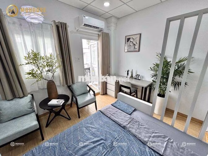 CHDV - 1PN STUDIO - BAN CÔNG FULL NỘI THẤT NGAY LẠC LONG QUÂN