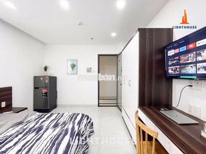CHÍNH CHỦ-STUDIO NGAY CHỢ BÀ CHIỂU,GẦN UEF, HUTECH, HỒNG BÀNG-FULL NT