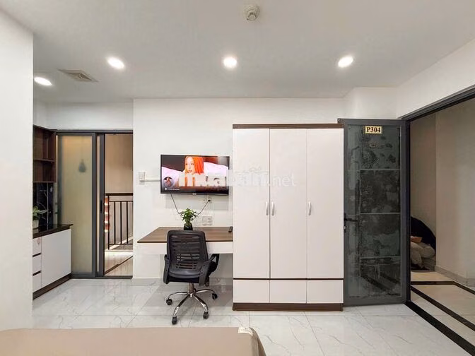 CHÍNH CHỦ-STUDIO NGAY CHỢ BÀ CHIỂU,GẦN UEF, HUTECH, HỒNG BÀNG-FULL NT