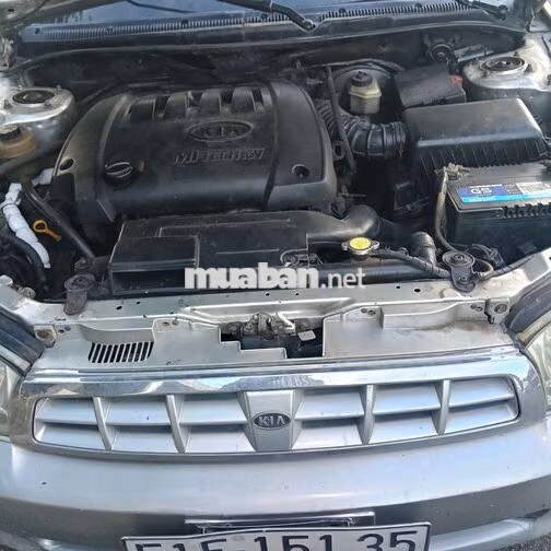 KIA SPECTRA 2004 Bạc 5 chỗ