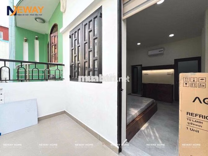 STUDIO BAN CÔNG FULL NỘI THẤT - BAN CÔNG RỘNG GIÁP QUẬN 10