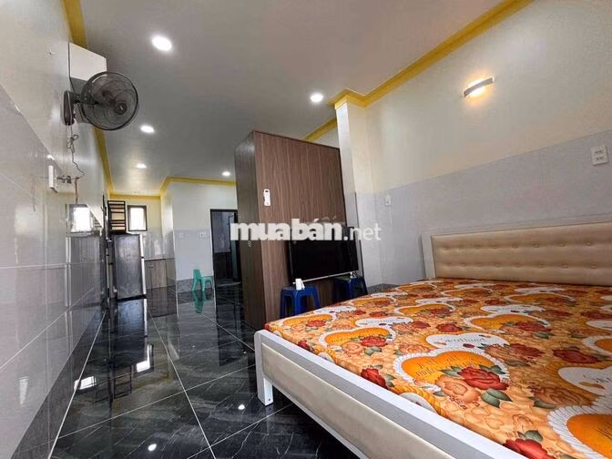 Cho Thuê Studio Balcon 35m2 3ng2xe Ngay Bắc Hải_ĐH Bách Khoa Huflit