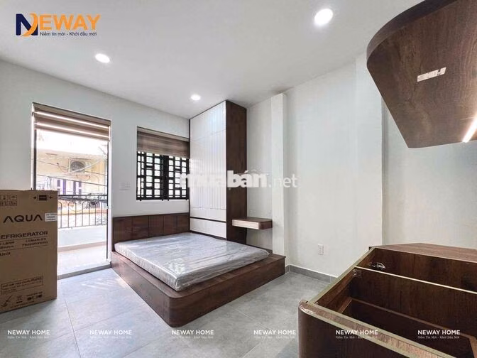 STUDIO BAN CÔNG FULL NỘI THẤT - BAN CÔNG RỘNG GIÁP QUẬN 10