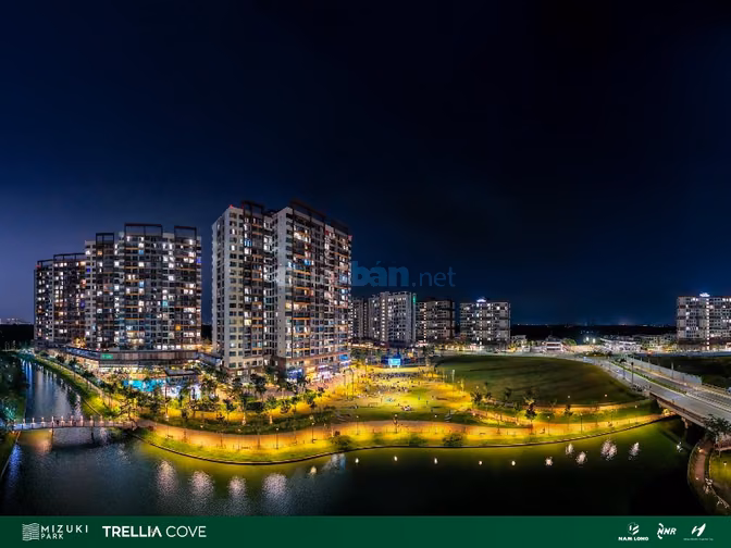 Nhà Phố Ven Sông Trellia Cove, Mizuki Park (26ha), Nguyễn Văn Linh, Bì