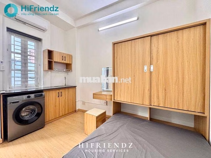 Studio sát quận 5 full nội thất cách đại học SGU và HCMUE  2-3km đi xe