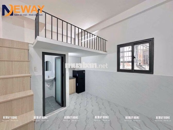 Nhà mới xây đi bộ qua đh Văn Hiến ở được 3 người rộng rãi gần trường