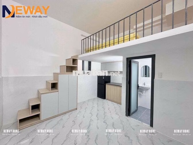 Nhà mới xây đi bộ qua đh Văn Hiến ở được 3 người rộng rãi gần trường
