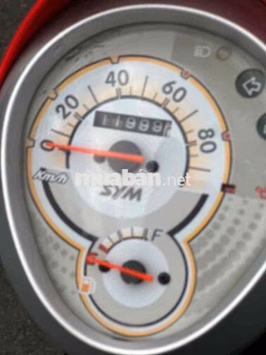 SYM Elite 50 2020 Đỏ Trắng