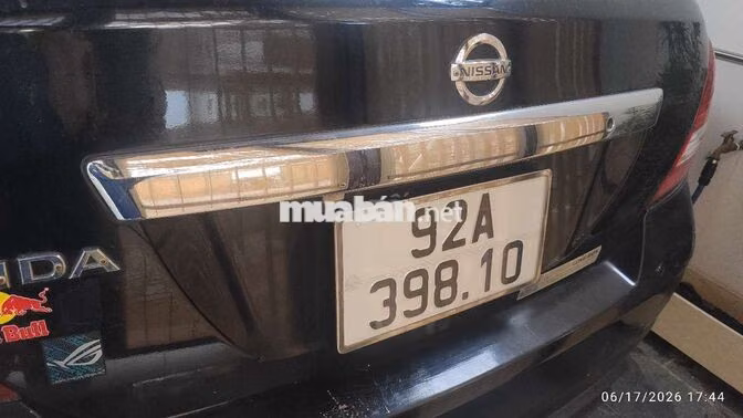 Nissan Tiida 2007 số sàn, màu đen, nhập khẩu Nhật