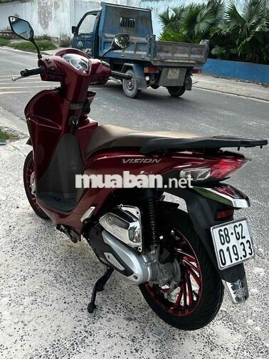 Honda Vision 2022 Khóa thông minh màu Đỏ