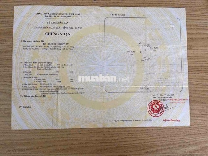 Tôi cần bán đất nền nông nghiệp, chính chủ